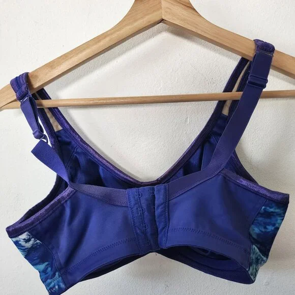 Womens Freya Bra Blue Underwire Unpadded - Picture 2 of 6